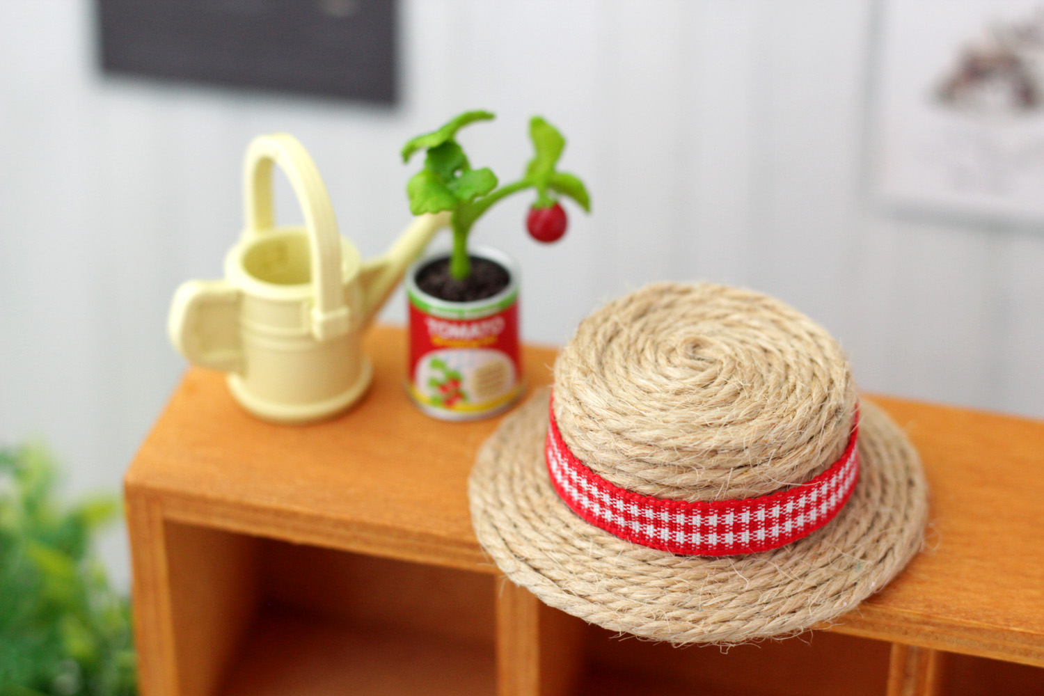ミニ麦わら帽子の作り方 | studio TOFU