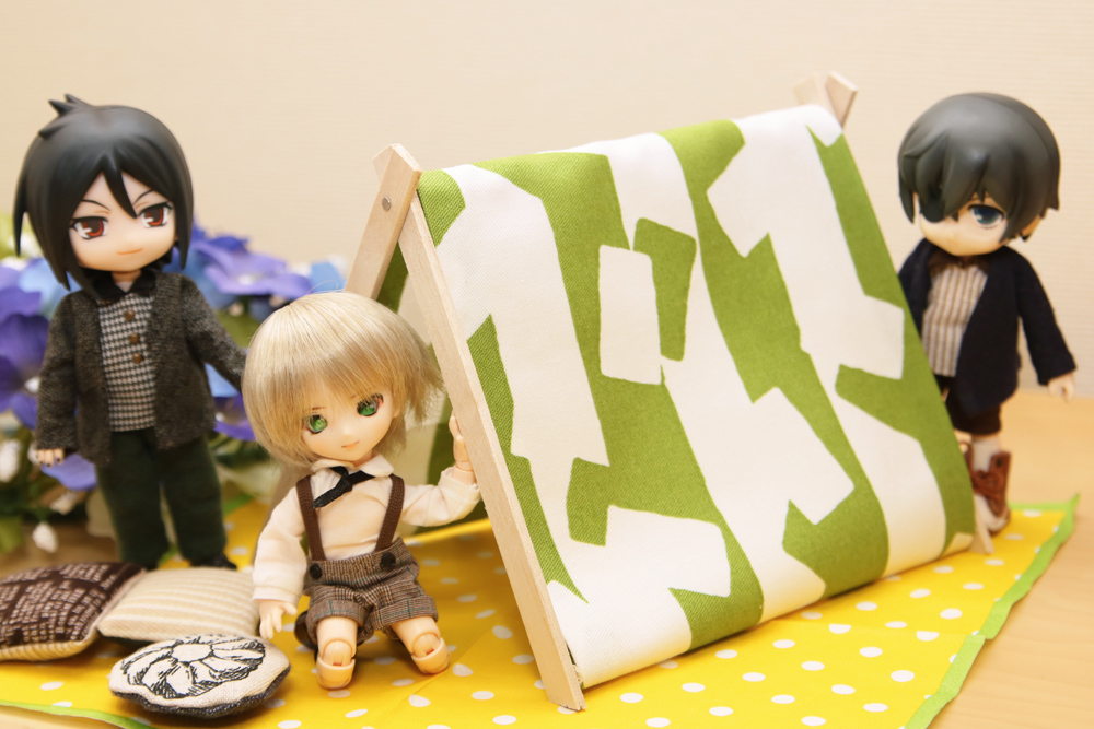 オビツ11サイズのテントを作りました Studio Tofu