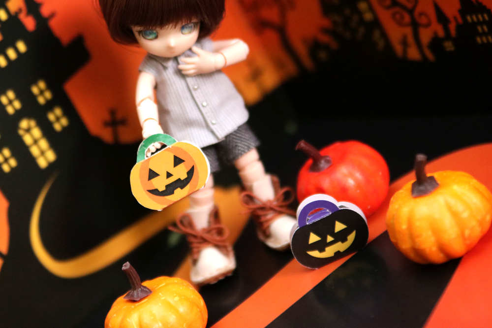 値下げ リーメント ミニチュア ハロウィン かぼちゃ